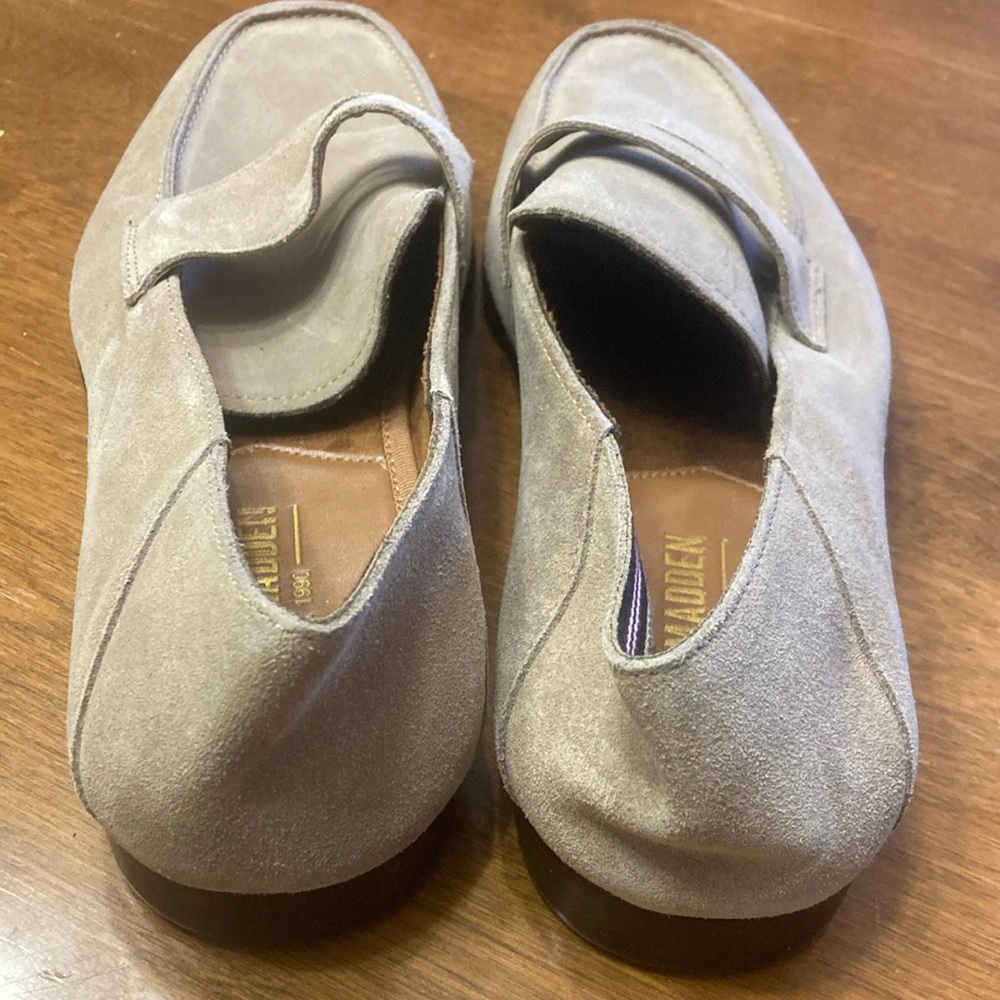NWOT Suede Loafers - Picture 3 of 5